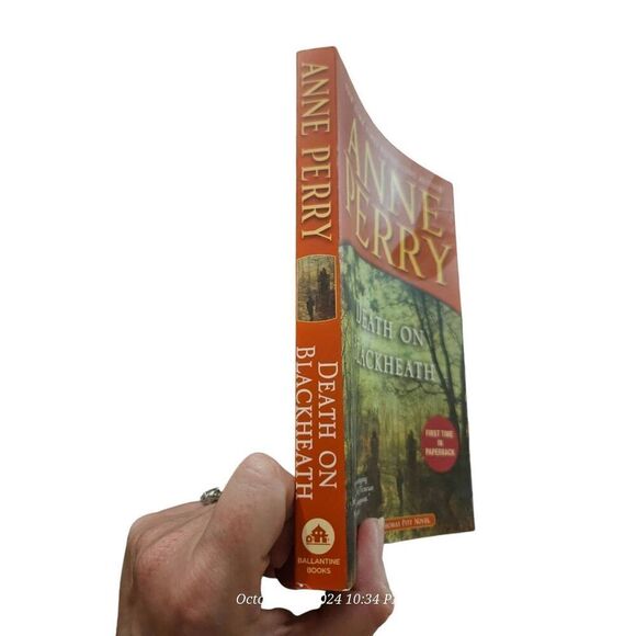 Death on blackheath by Anne Perry Ballantine books isbn 978-0-345-54842-9 - Picture 2 of 5